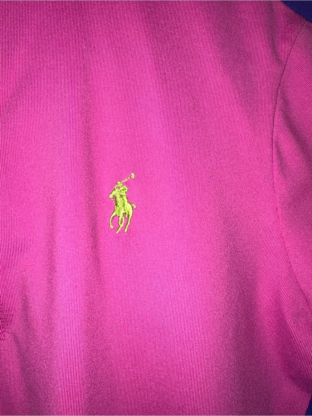 Ralph Lauren RLX Golf Power Stretch Quarter-Zip Performance Pullover Polo Pink S - Picture 2 of 15